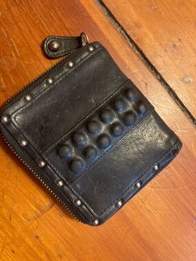 Frye Black Leather Wallet